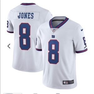 Daniel Jones NY Giants Nike Vapor Color Rush Limited Player Jersey - White - XL